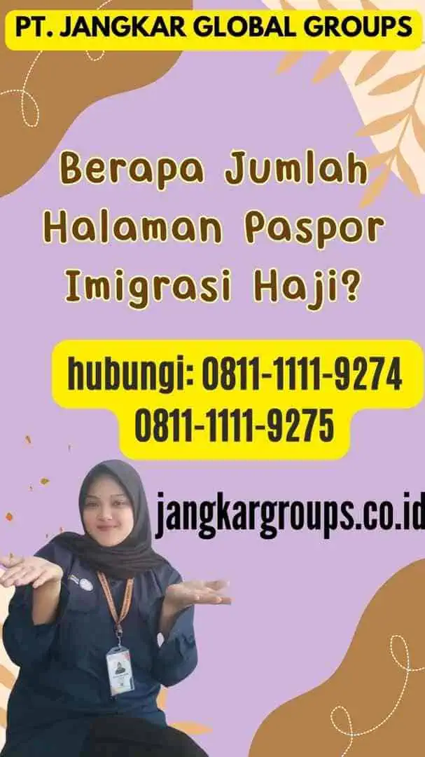 Berapa Jumlah Halaman Paspor Imigrasi Haji