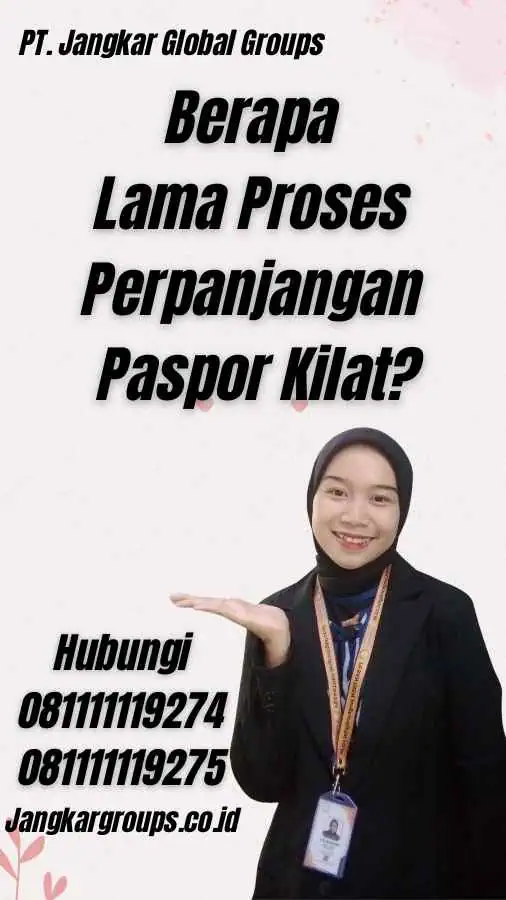 Berapa Lama Proses Perpanjangan Paspor Kilat?