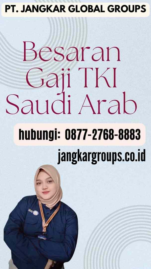 Besaran Gaji TKI Saudi Arab