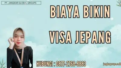 Biaya Bikin Visa Jepang