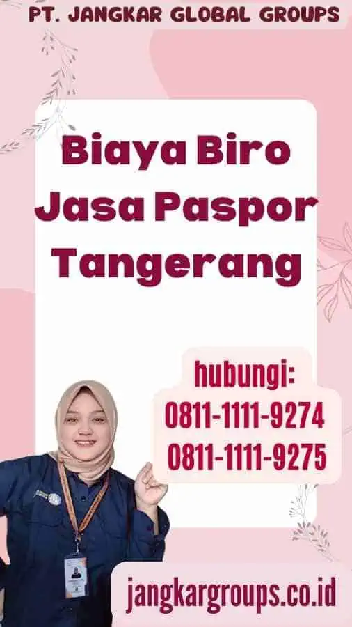 Biaya Biro Jasa Paspor Tangerang