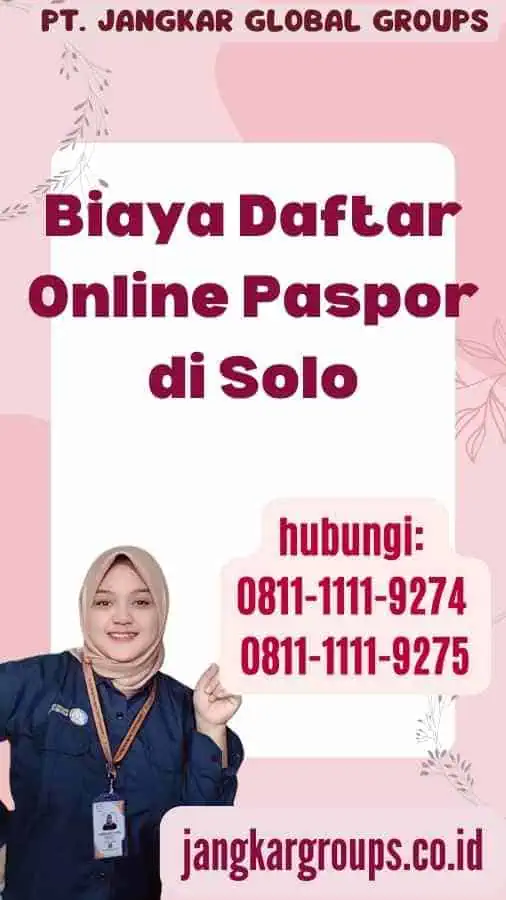 Biaya Daftar Online Paspor di Solo