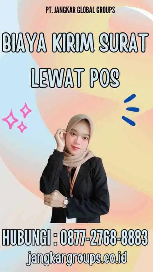 Biaya Kirim Surat Lewat Pos