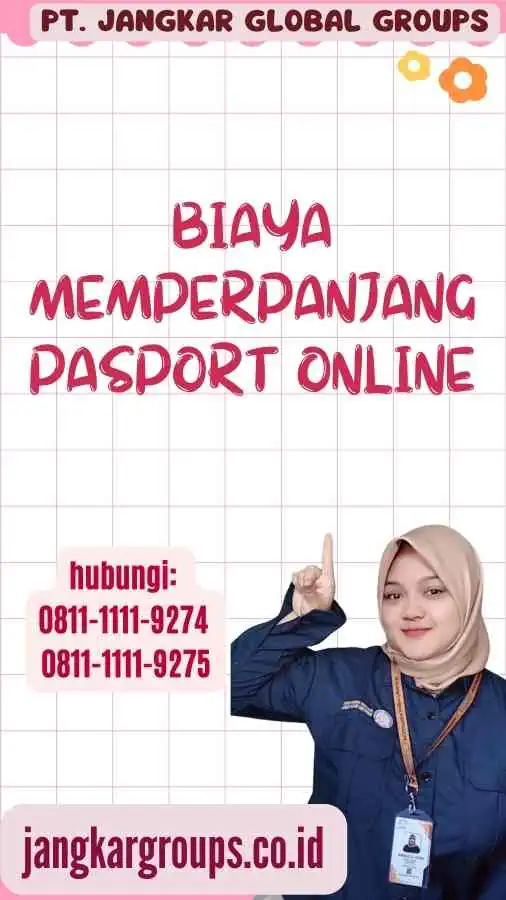 Biaya Memperpanjang Pasport Online