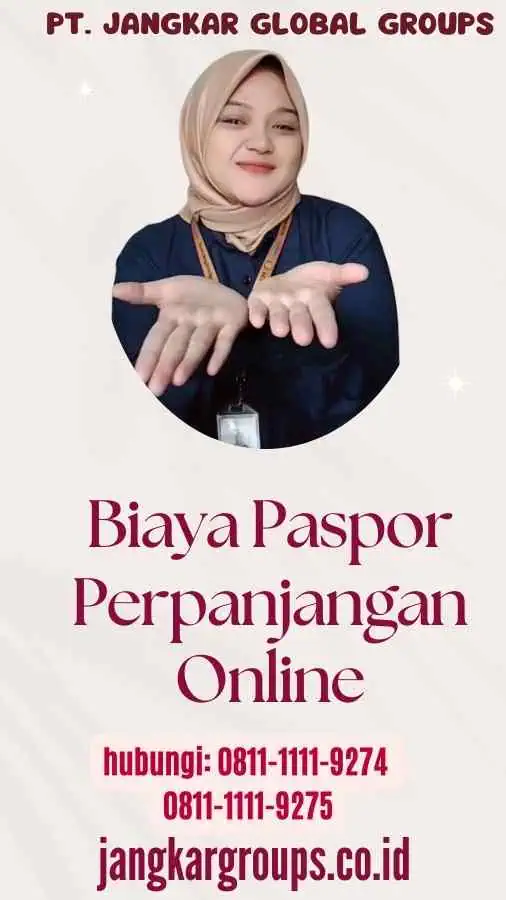 Biaya Paspor Perpanjangan Online