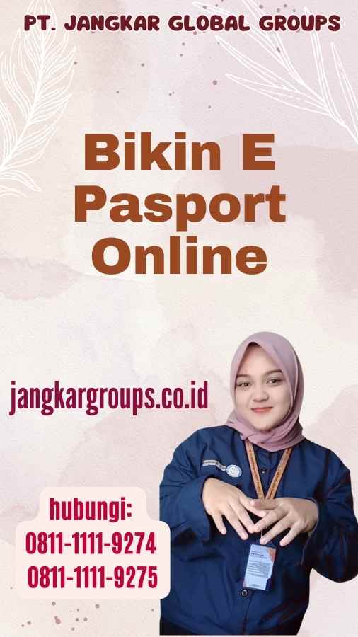 Bikin E Pasport Online