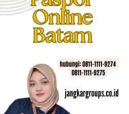 Bikin Paspor Online Batam