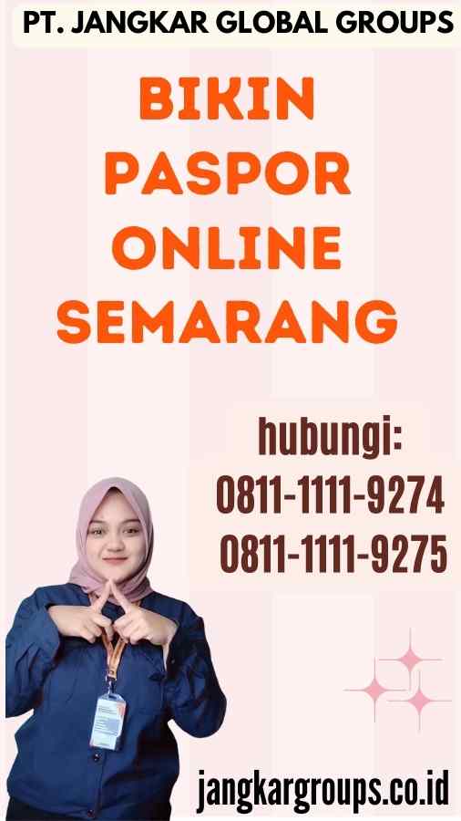 Bikin Paspor Online Semarang