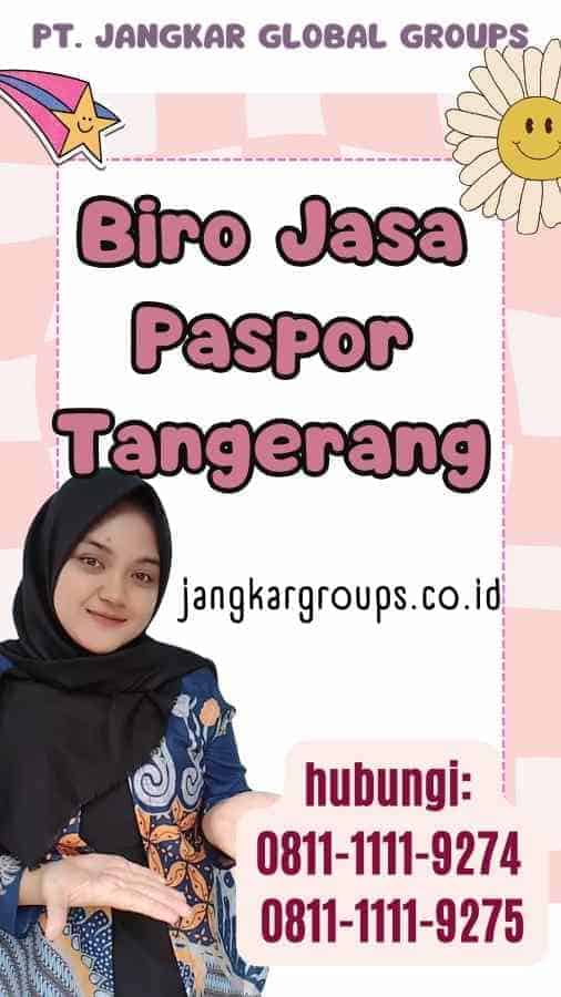 Biro Jasa Paspor Tangerang