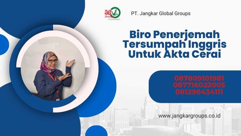 Biro Penerjemah Tersumpah Inggris