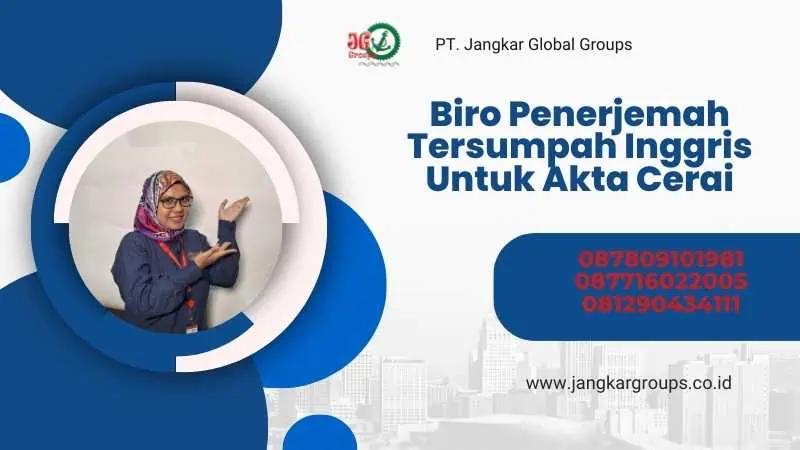 Biro Penerjemah Tersumpah Inggris