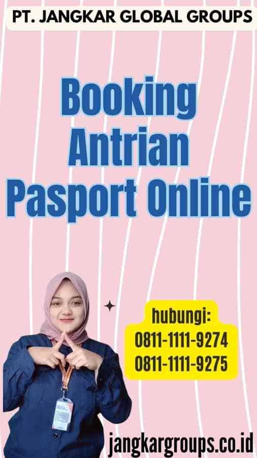 Booking Antrian Pasport Online