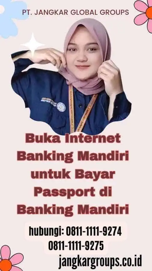 Buka Internet Banking Mandiri untuk Bayar Passport di Banking Mandiri