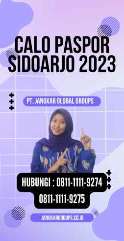 Calo Paspor Sidoarjo 2023