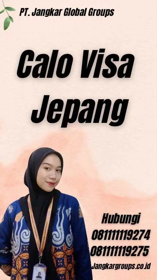 Calo Visa Jepang