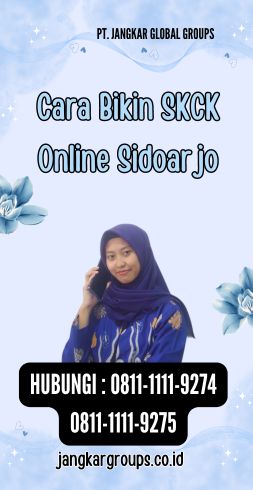 Cara Bikin SKCK Online Sidoarjo