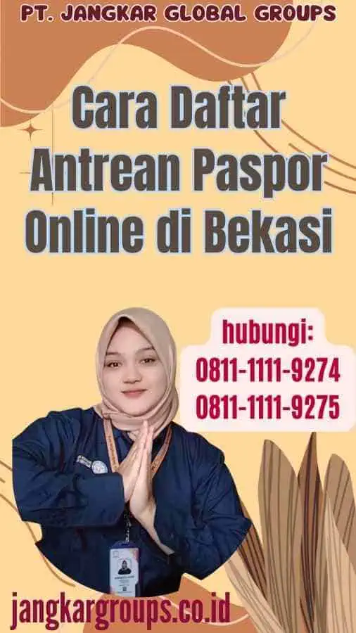 Cara Daftar Antrean Paspor Online di Bekasi