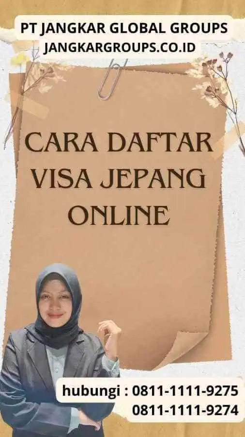 Cara Daftar Visa Jepang Online