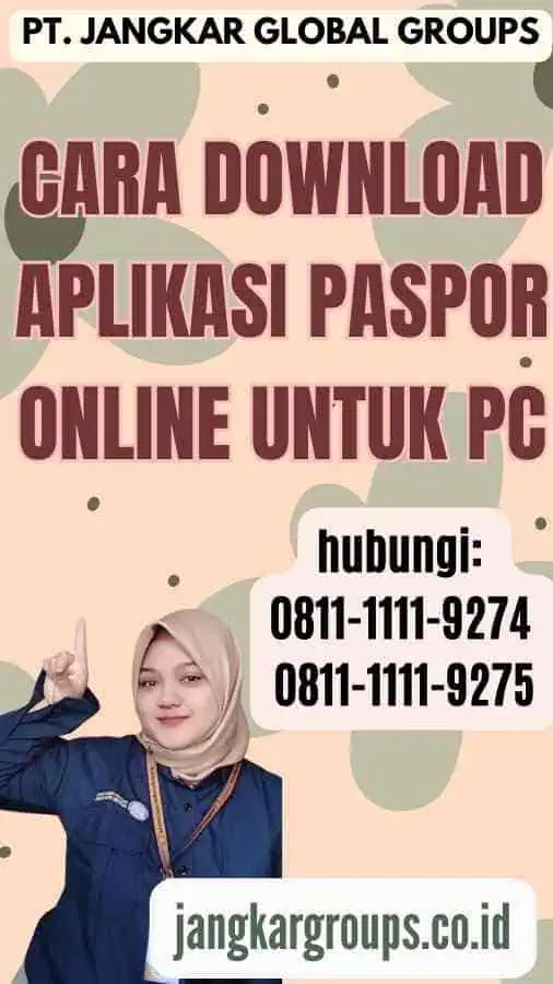 Cara Download Aplikasi Paspor Online untuk PC