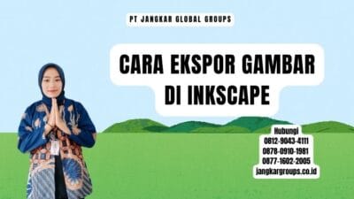 Cara Ekspor Gambar Di Inkscape