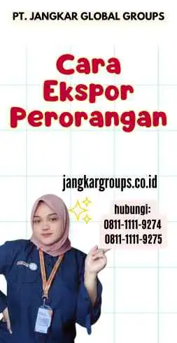 Cara Ekspor Perorangan