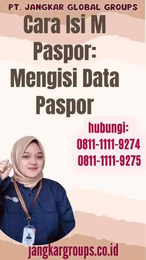 Cara Isi M Paspor Mengisi Data Paspor