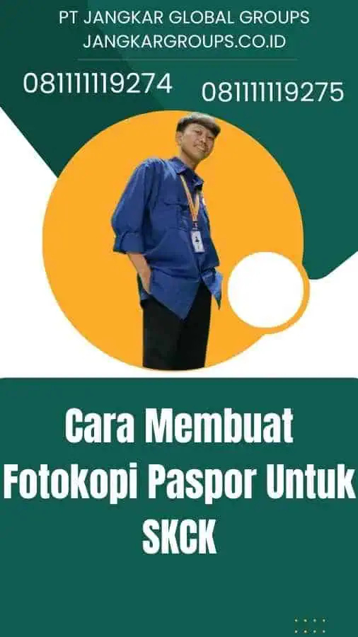 Cara Membuat Fotokopi Paspor Untuk SKCK