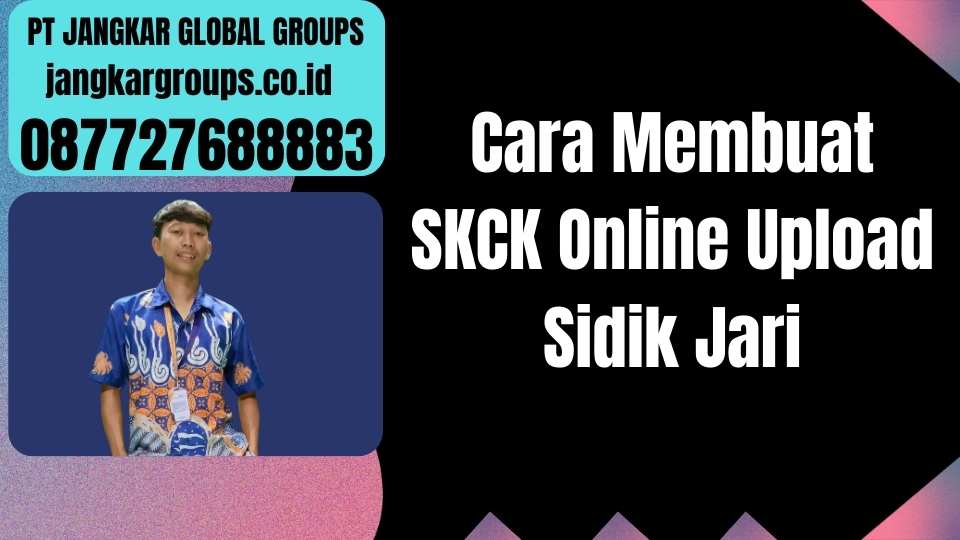 Cara Membuat SKCK Online Upload Sidik Jari