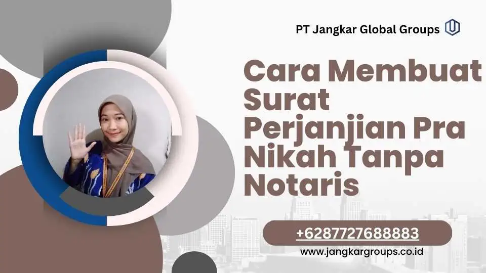 Cara Membuat Surat Perjanjian Pra Nikah Tanpa Notaris