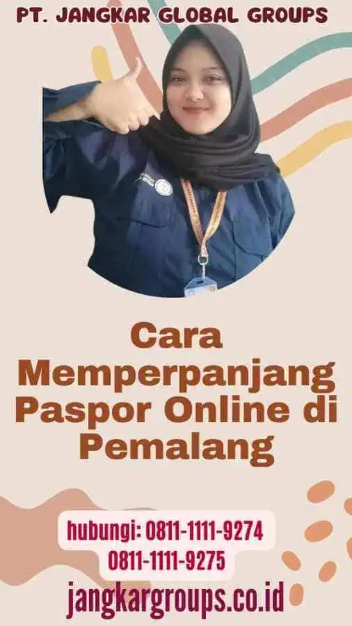 Cara Memperpanjang Paspor Online di Pemalang