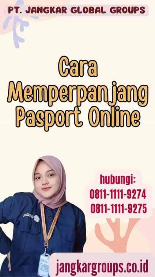 Cara Memperpanjang Pasport Online