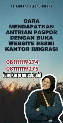 Cara Mendapatkan Antrian Paspor Dengan Buka Website Resmi Kantor Imigrasi