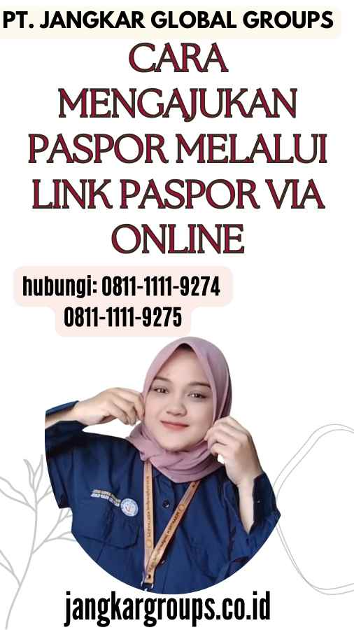 Cara Mengajukan Paspor Melalui Link Paspor via Online