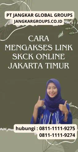 Cara Mengakses Link SKCK Online Jakarta Timur