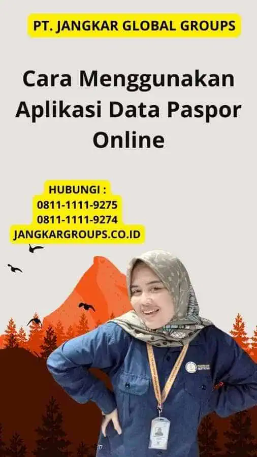 Cara Menggunakan Aplikasi Data Paspor Online