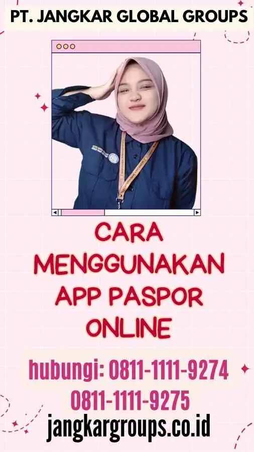 Cara Menggunakan App Paspor Online