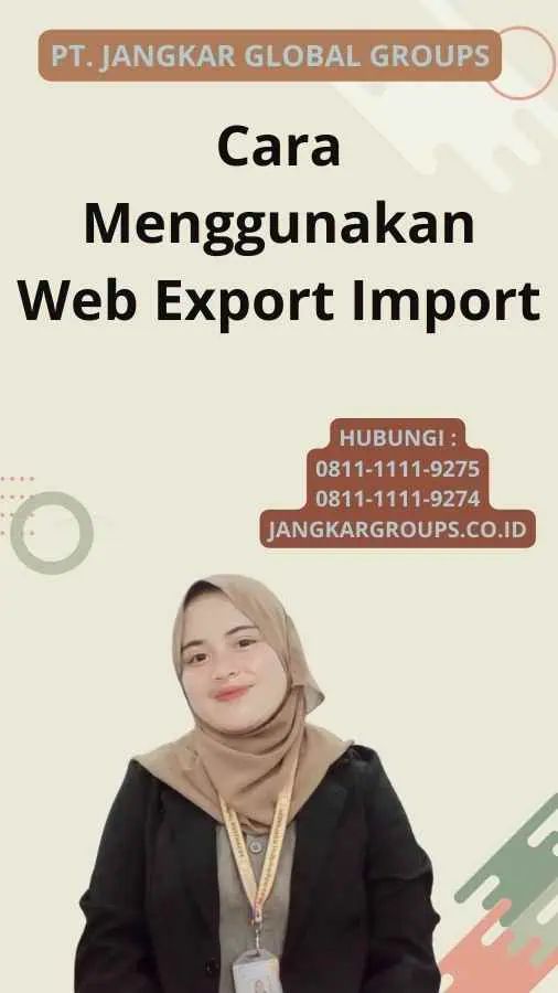 Cara Menggunakan Web Export Import