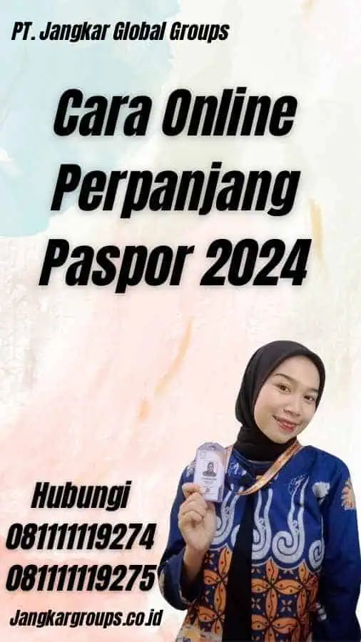 Cara Online Perpanjang Paspor 2024