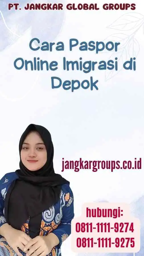 Cara Paspor Online Imigrasi di Depok