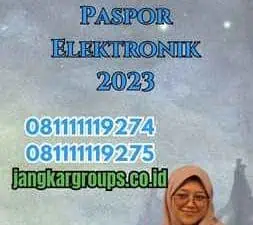 Cara Pembayaran Paspor Elektronik 2023