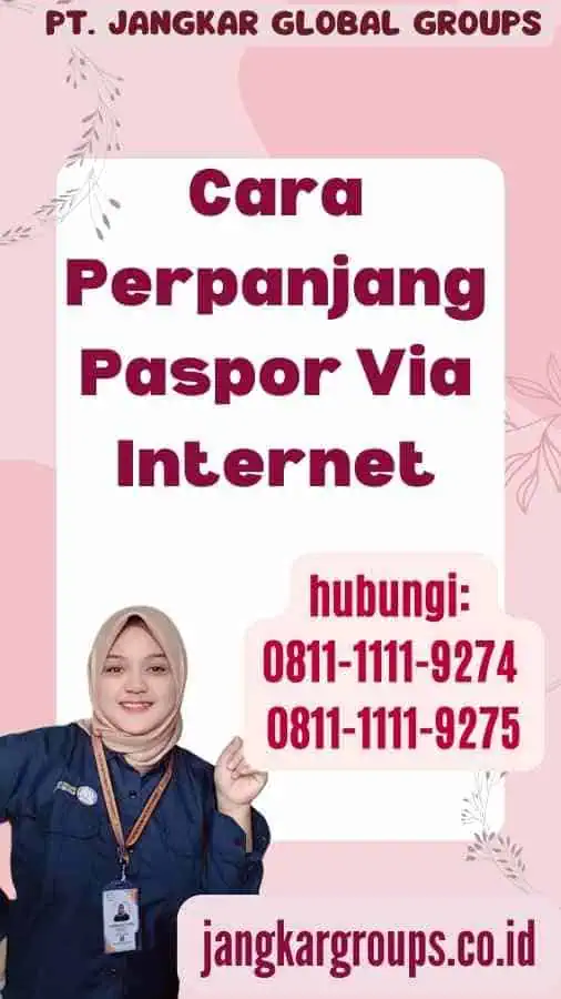 Cara Perpanjang Paspor Via Internet