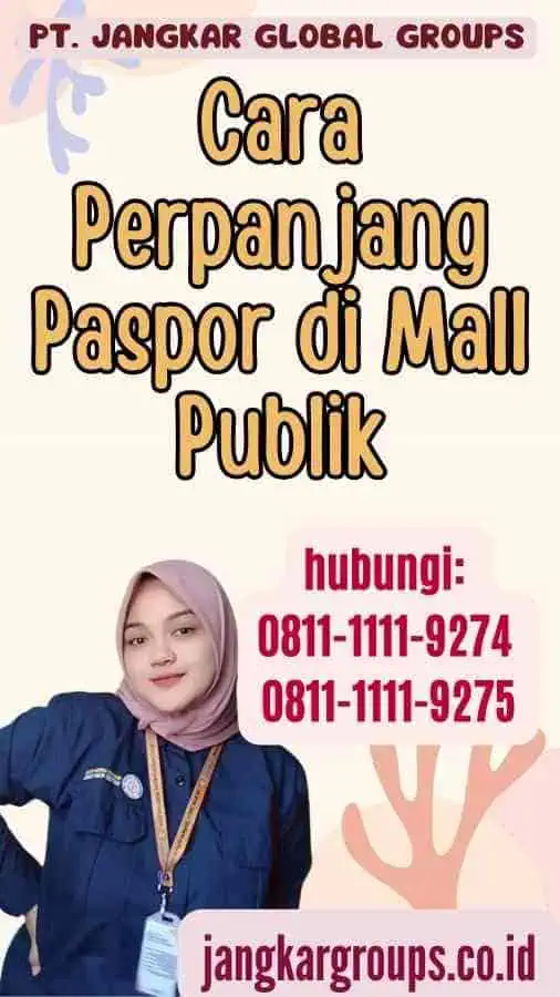 Cara Perpanjang Paspor di Mall Publik