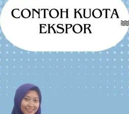 Contoh Kuota Ekspor