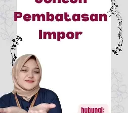 Contoh Pembatasan Impor