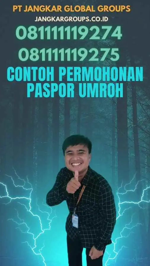 Contoh Permohonan Paspor Umroh