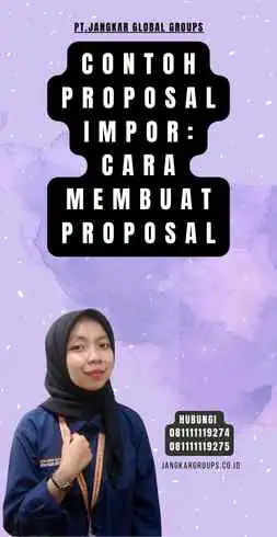 Contoh Proposal Impor Cara Membuat Proposal