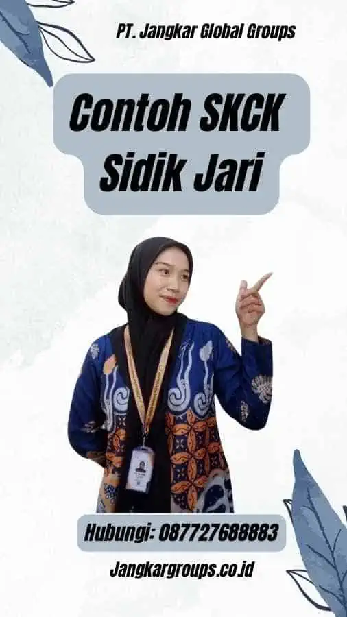 Contoh SKCK Sidik Jari