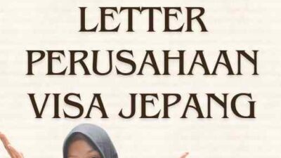 Contoh Sponsorship Letter Perusahaan Visa Jepang