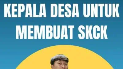 Contoh Surat Keterangan Dari Kepala Desa Untuk Membuat SKCK