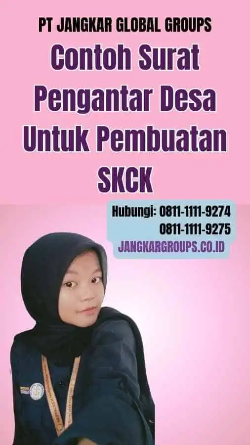 Contoh Surat Pengantar Desa Untuk Pembuatan SKCK